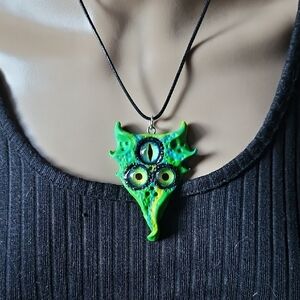 Green Pendant Necklace